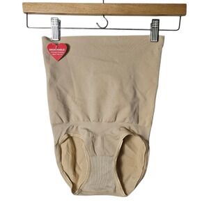 NWT Spanx Assets Shaping High Waist Panty Breif Shapewear Beige 10128R‎ Small